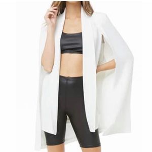 White Cape Blazer